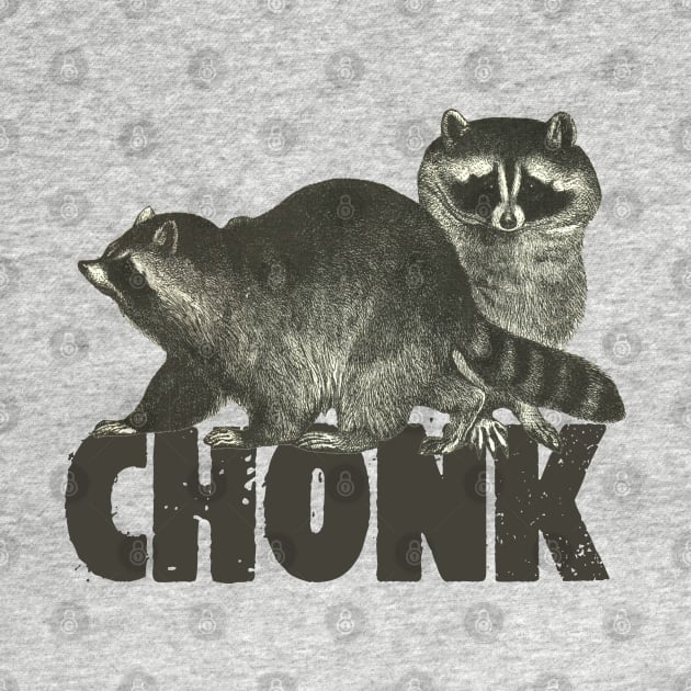 Chonk Trash Panda by elevens.design